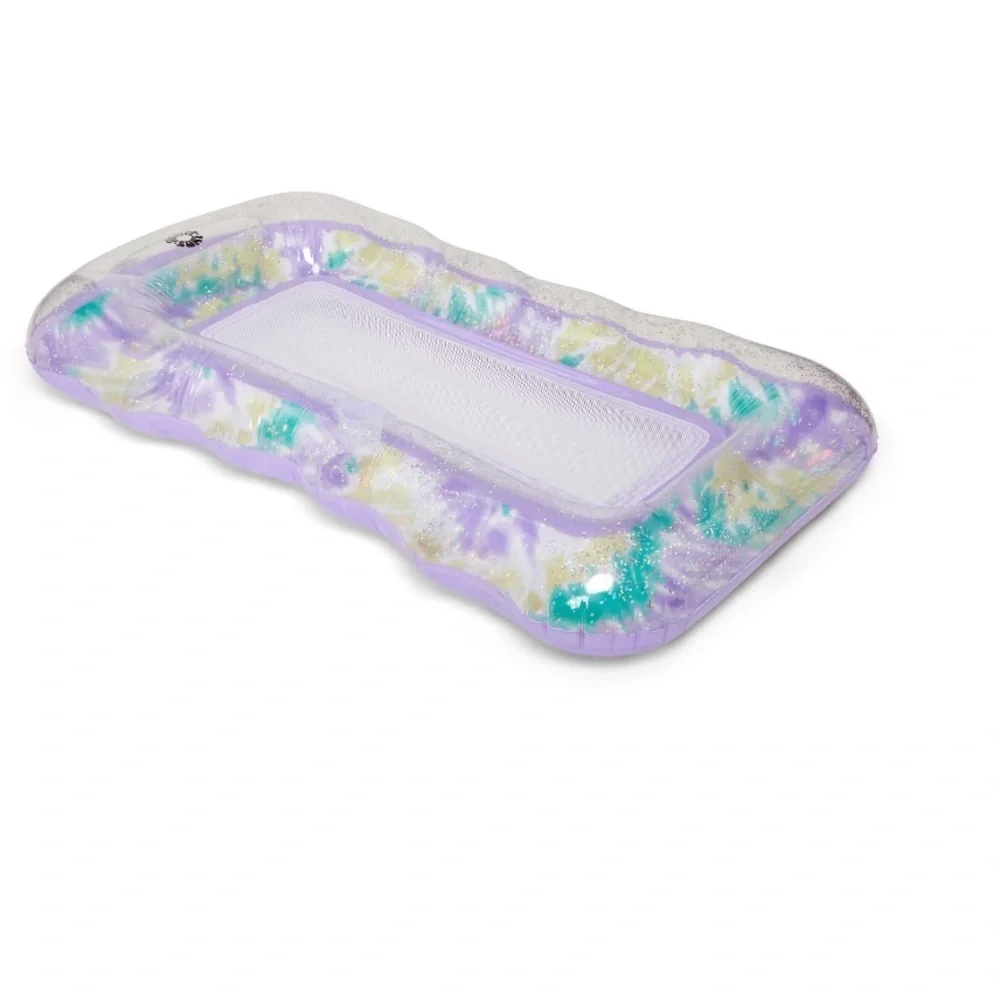 New in box justice mesh pool inflatable lounger  floatie